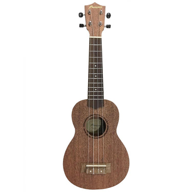 Ukulele Soprano Bamboo Mahogany C/funda, Bu-21 Sapele